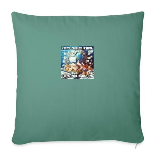a34rfj - Throw Pillow Cover 17.5” x 17.5”