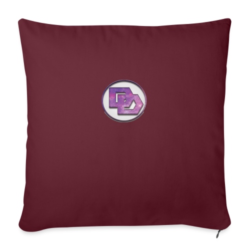 DerpDagg Logo - Throw Pillow Cover 17.5” x 17.5”