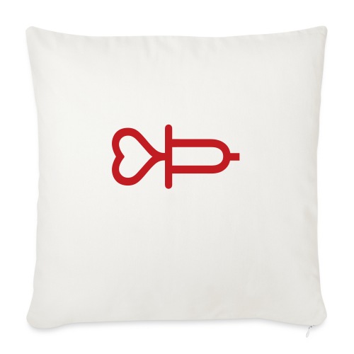 Addicted to love - Throw Pillow Cover 17.5” x 17.5”