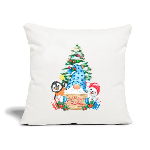 Mеrry Christmas - Throw Pillow Cover 17.5” x 17.5”