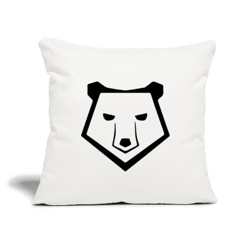 Iconic Year of theBear logo - Throw Pillow Cover 17.5” x 17.5”