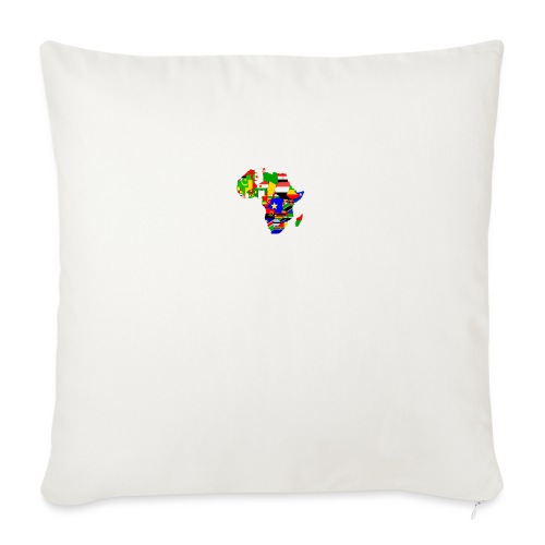 Flags Of Africa - Throw Pillow Cover 17.5” x 17.5”