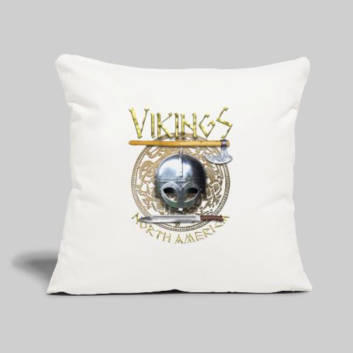 viking tshirt pocket art - Throw Pillow Cover 17.5” x 17.5”