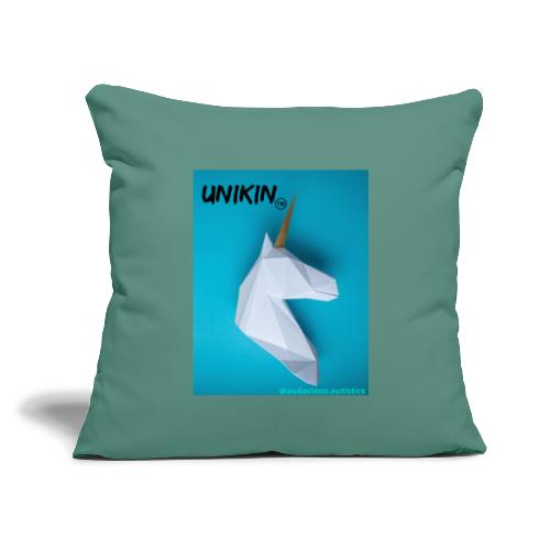 UniKin Adult - Throw Pillow Cover 17.5” x 17.5”