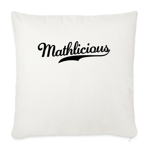 Mathlicious - Throw Pillow Cover 17.5” x 17.5”