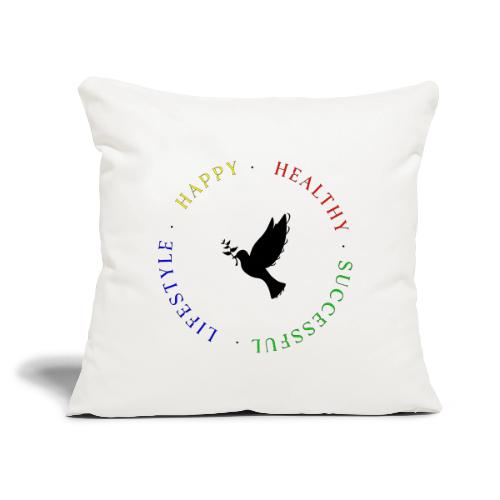 HHSL DOVE - Throw Pillow Cover 17.5” x 17.5”
