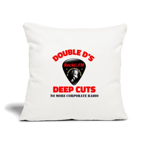 Deep Cuts T-Shirt 1!! - Throw Pillow Cover 17.5” x 17.5”