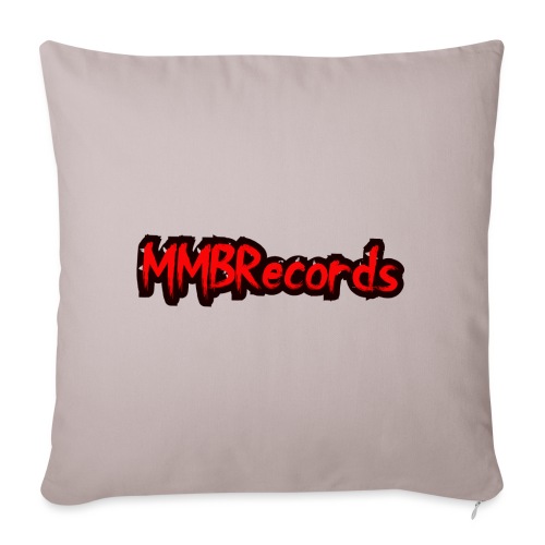 MMBRECORDS - Throw Pillow Cover 17.5” x 17.5”