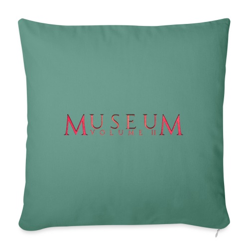 Museum Volume II - Throw Pillow Cover 17.5” x 17.5”