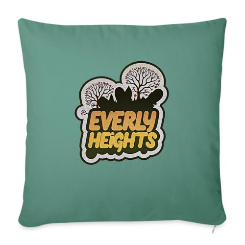 Everly Heights Sunburst Logo - Throw Pillow Cover 17.5” x 17.5”