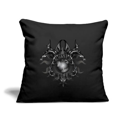 One World - Throw Pillow Cover 17.5” x 17.5”