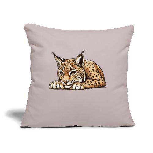Lynx - Throw Pillow Cover 17.5” x 17.5”