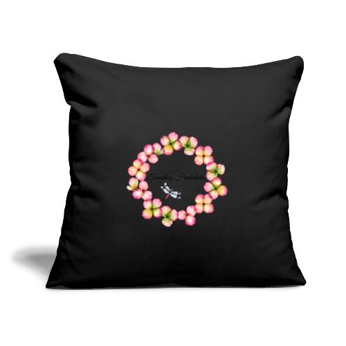 Traveling Herbalista Design Gear - Throw Pillow Cover 17.5” x 17.5”