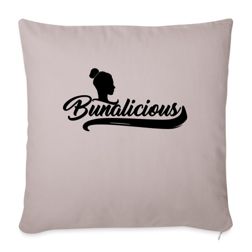bunalicious3 - Throw Pillow Cover 17.5” x 17.5”