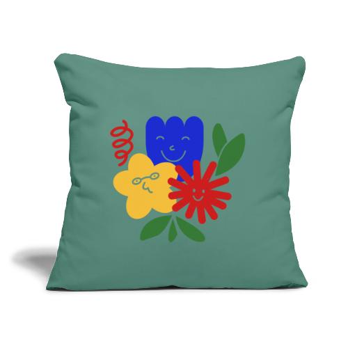 Spring 2 - Throw Pillow Cover 17.5” x 17.5”