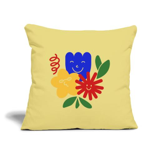 Spring 2 - Throw Pillow Cover 17.5” x 17.5”