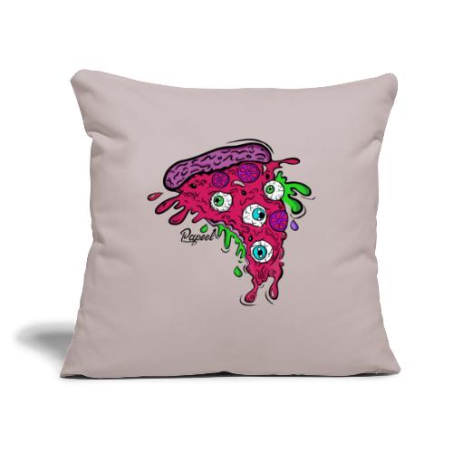 Papeel Pizeyes Monster - Pink - Throw Pillow Cover 17.5” x 17.5”