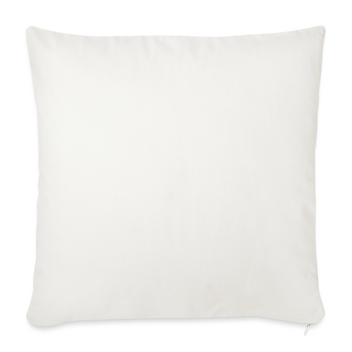EUNO LOGO LANDSCAPE WHITE - Throw Pillow Cover 17.5” x 17.5”