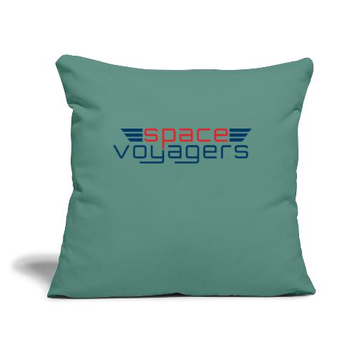 Space Voyagers Design #2 - Throw Pillow Cover 17.5” x 17.5”
