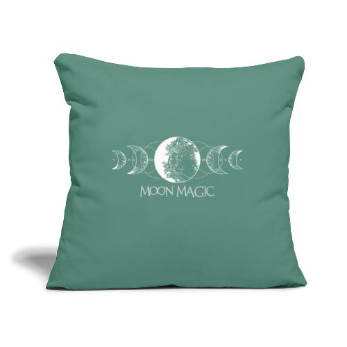 Moon Magic - Throw Pillow Cover 17.5” x 17.5”