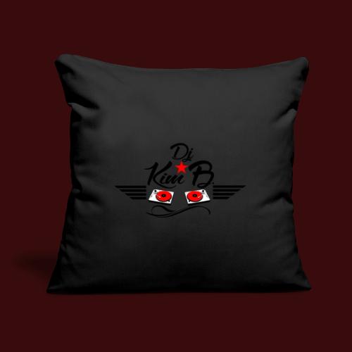 DJ Kim B. - Throw Pillow Cover 17.5” x 17.5”