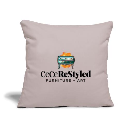 Branded 2023 - Throw Pillow Cover 17.5” x 17.5”