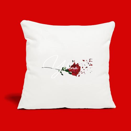 Yelena Logo 2 - Throw Pillow Cover 17.5” x 17.5”