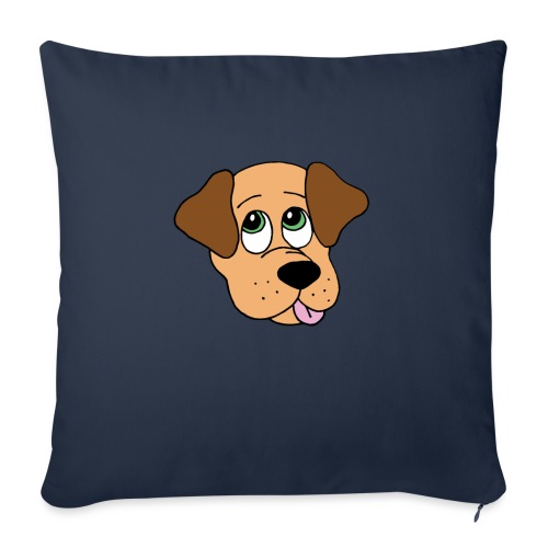 Puppy Love - Throw Pillow Cover 17.5” x 17.5”