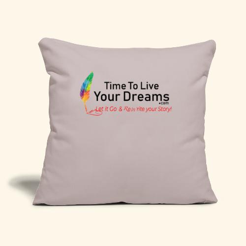 TTLYD tshirt - Throw Pillow Cover 17.5” x 17.5”