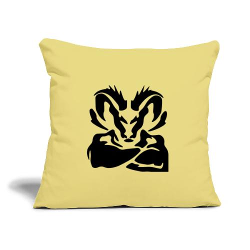 Muscle Truck - Throw Pillow Cover 17.5” x 17.5”