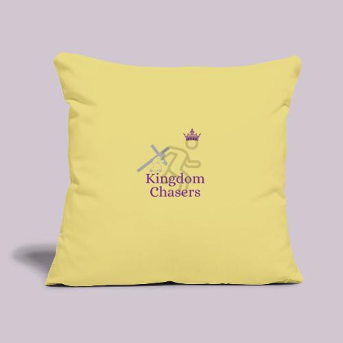 Kingdom Chasers - Throw Pillow Cover 17.5” x 17.5”