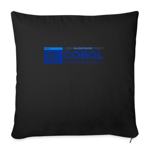COBOL Programming Course - Throw Pillow Cover 17.5” x 17.5”