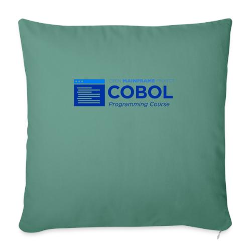 COBOL Programming Course - Throw Pillow Cover 17.5” x 17.5”