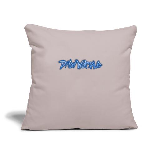 DiGiWaFfLe - Throw Pillow Cover 17.5” x 17.5”