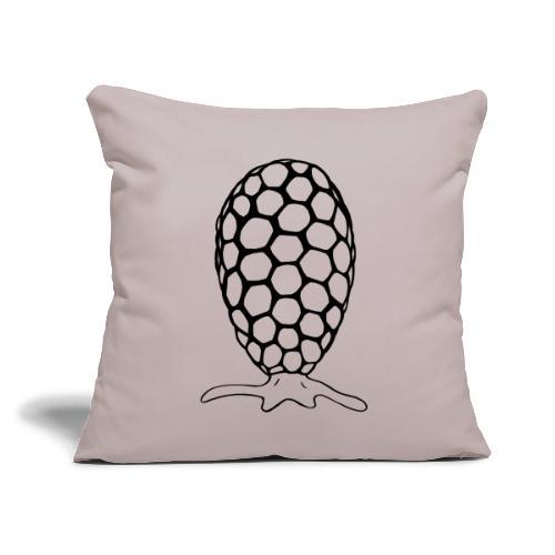 Testate amoeba - Throw Pillow Cover 17.5” x 17.5”