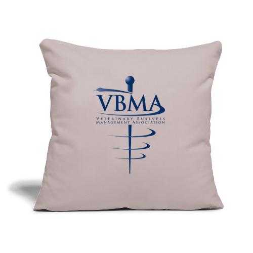 VBMA caduceus logo - Throw Pillow Cover 17.5” x 17.5”
