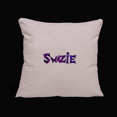 Swazie - Throw Pillow Cover 17.5” x 17.5”