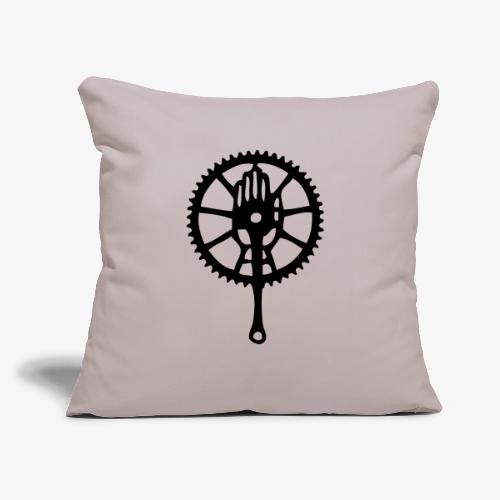 Rudge Chainring - Throw Pillow Cover 17.5” x 17.5”