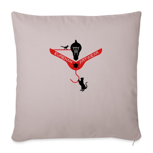 From The Catbird's Seat - Throw Pillow Cover 17.5” x 17.5”