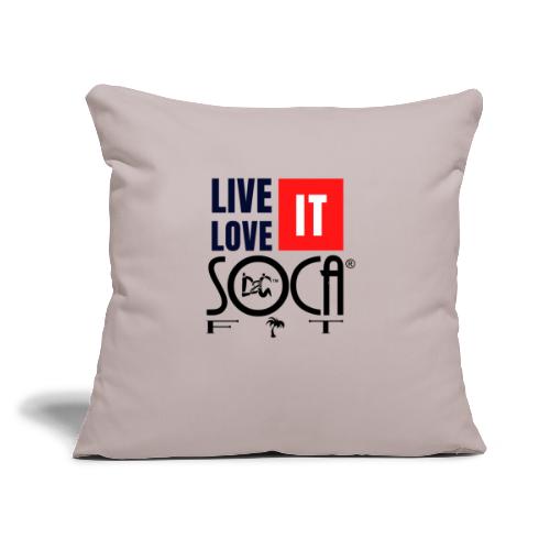 LiveitLoveit - Throw Pillow Cover 17.5” x 17.5”