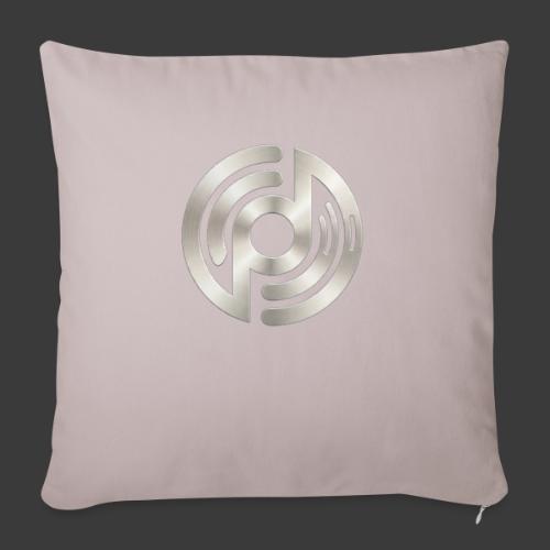 Open Musicians Collective Chrome Logo - Throw Pillow Cover 17.5” x 17.5”