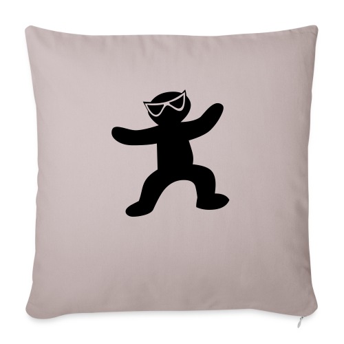 KR9 - Throw Pillow Cover 17.5” x 17.5”