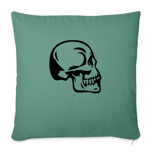Halloween Skulls Trick or Treat Bags - Throw Pillow Cover 17.5” x 17.5”