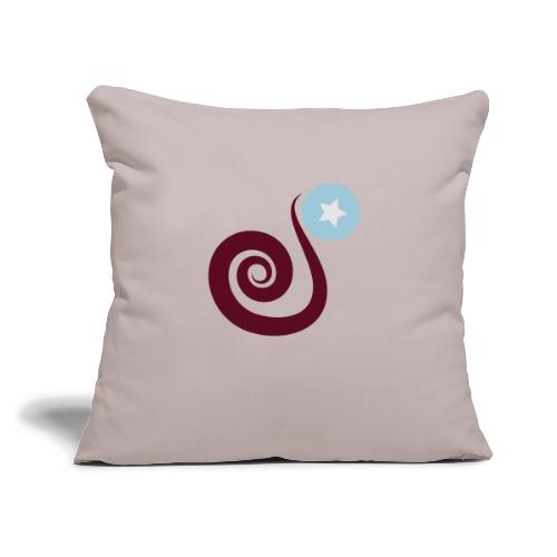 Caracol de Puerto Rico - Throw Pillow Cover 17.5” x 17.5”