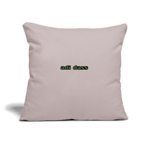 adi dass - Throw Pillow Cover 17.5” x 17.5”