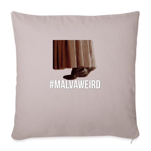 Malva Weird - Throw Pillow Cover 17.5” x 17.5”