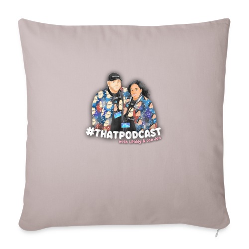 That Podcast 2022 - Throw Pillow Cover 17.5” x 17.5”