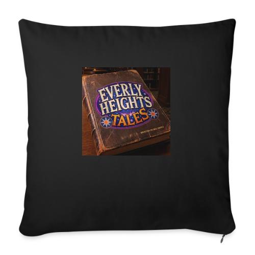Everly Heights Tales Album Art - Throw Pillow Cover 17.5” x 17.5”