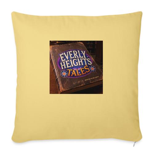 Everly Heights Tales Album Art - Throw Pillow Cover 17.5” x 17.5”