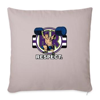 john cena - Throw Pillow Cover 17.5” x 17.5” - light taupe - Front